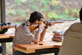 Shooting Sports are offered at summer camp